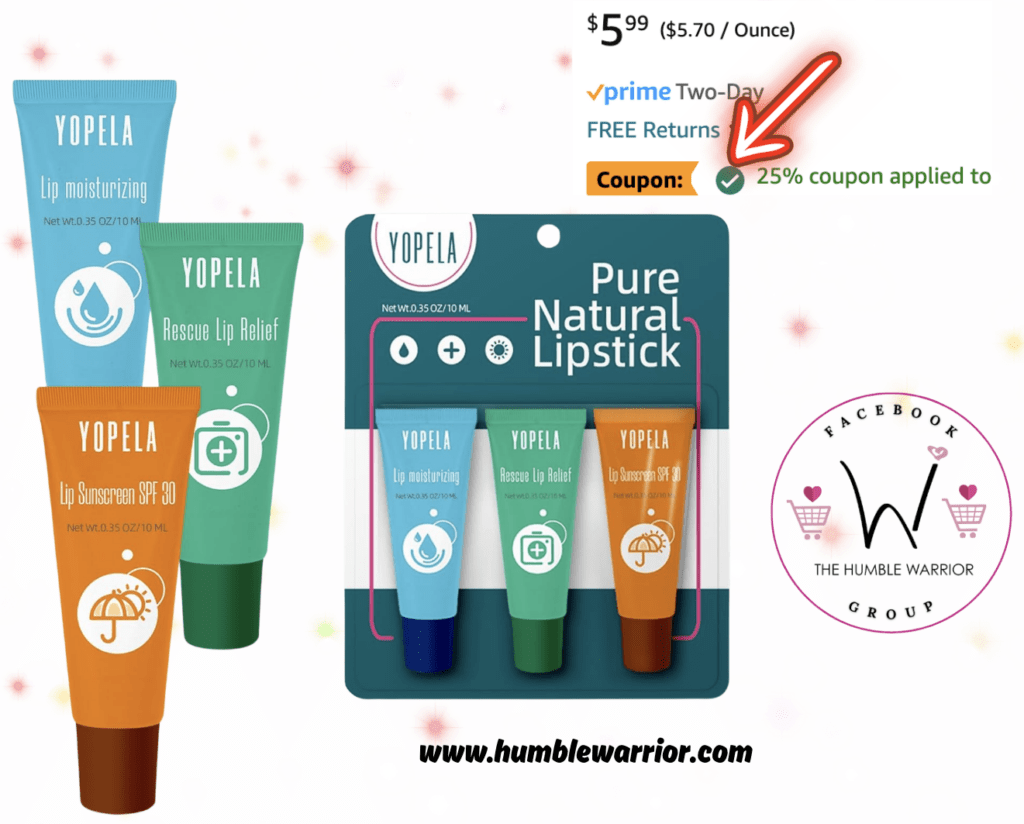 The Lip Sunscreen Moisturizing and Repair Package Gift Set!